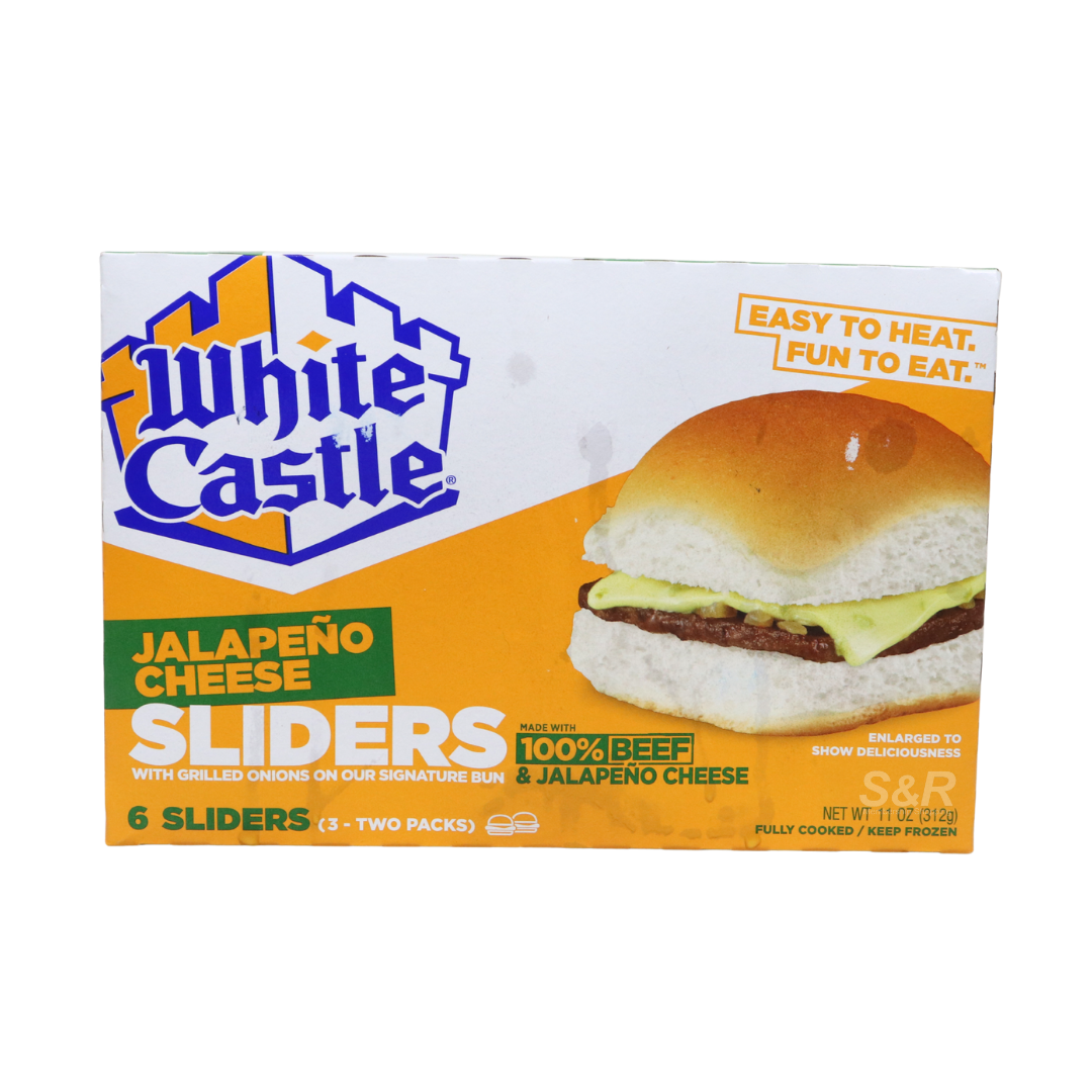 White Castle Jalapeno Cheese Sliders 312g